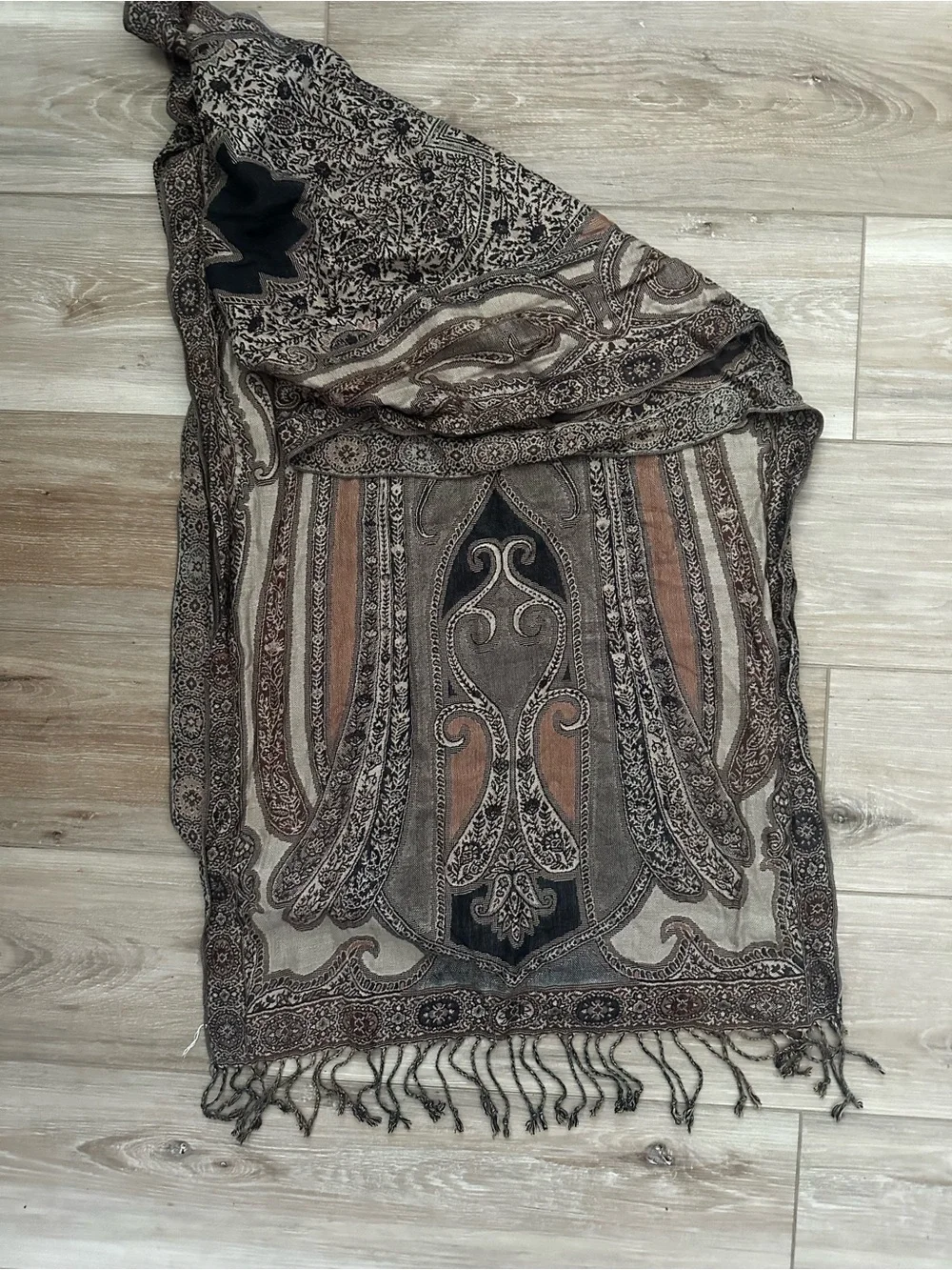 Collection Eighteen India Print Wrap/Scarf